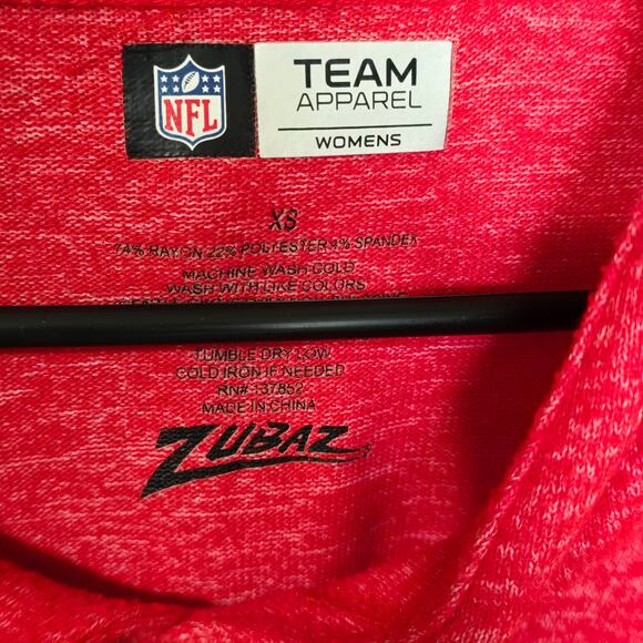 KC Kansas City Chiefs Lightweight Soft Pullover Hoodie Womens XS, Girls L - Picture 4 of 6